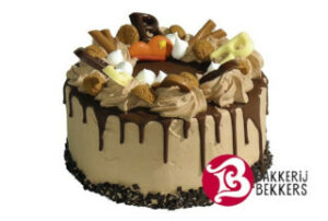 Speculaas Chocolade Dripcake – feestelijke taart